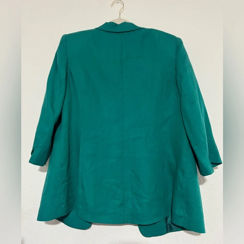 Marina Rinaldi Linen Blazer